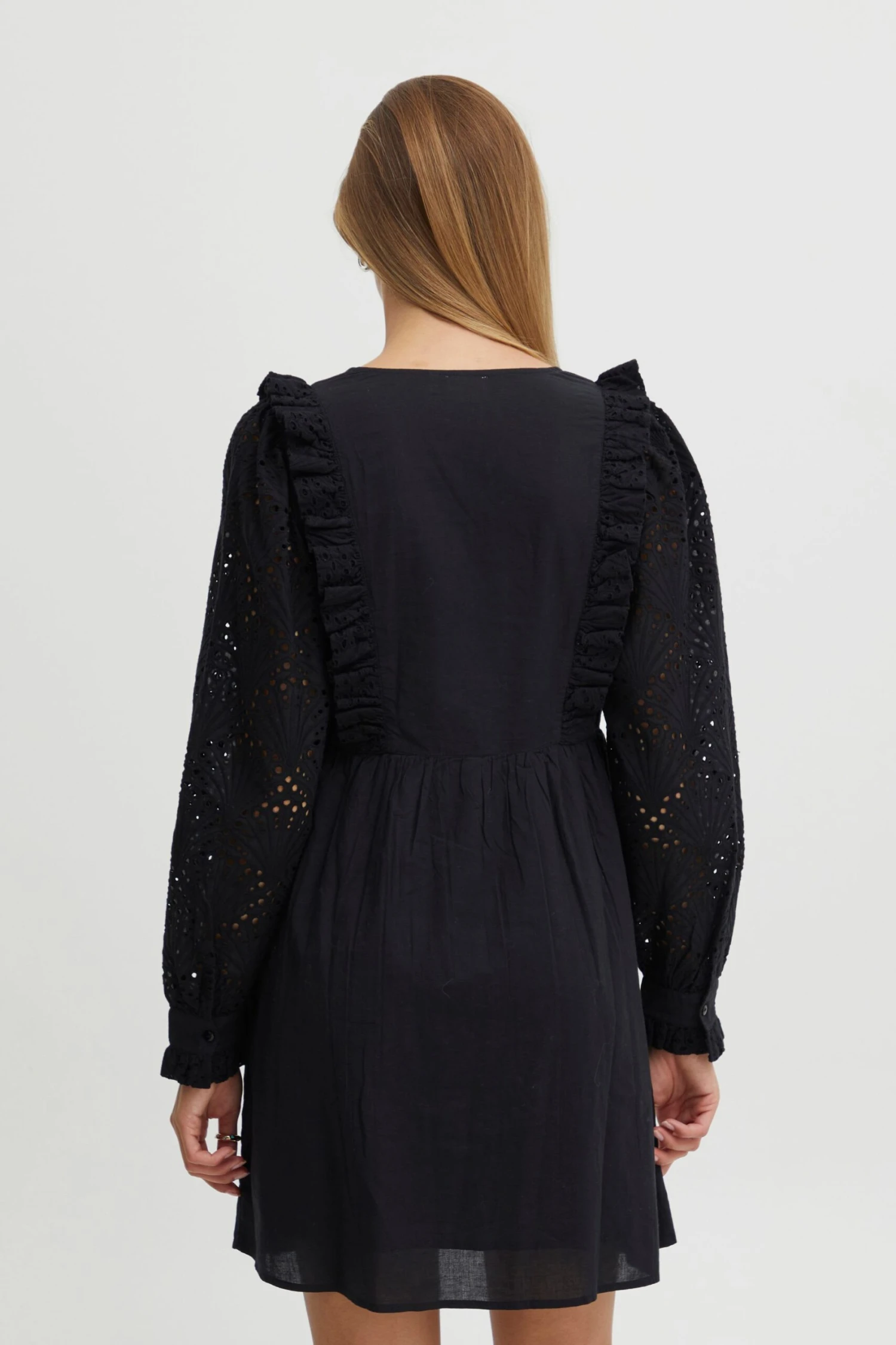 A-Linien-Kleid In Schwarz 4 A-Linien-Kleid In Schwarz – Bild 3