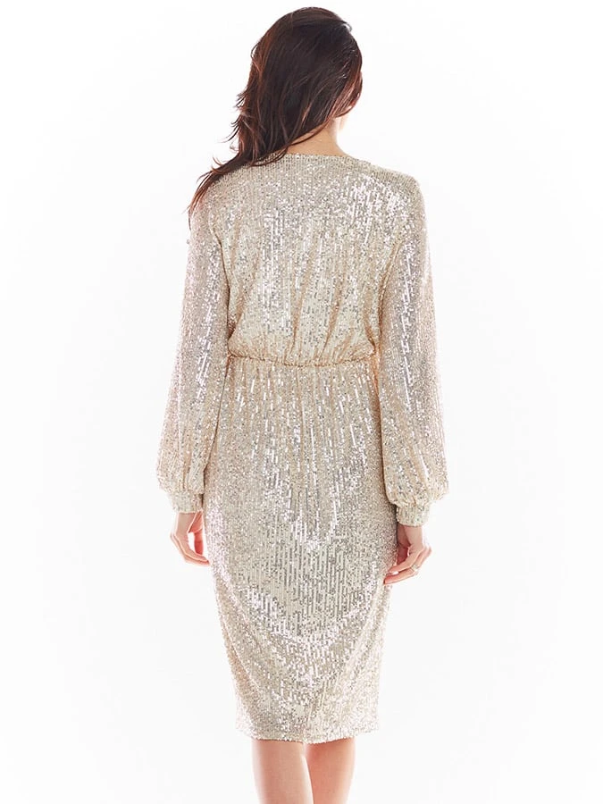 Kleid In Beige 4 Kleid In Beige – Bild 2