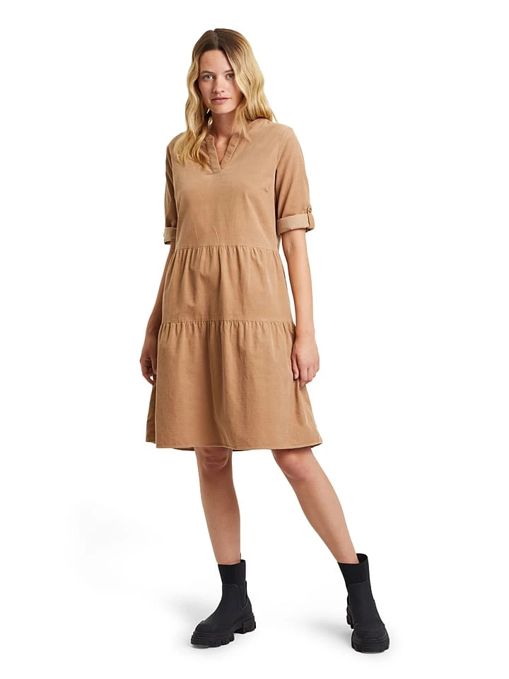CARTOON Kleid In Hellbraun 5 CARTOON Kleid In Hellbraun – Bild 4