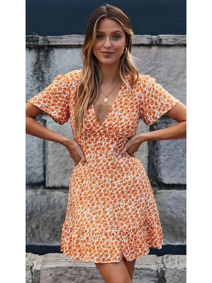 Kleid In Orange 3 Kleid In Orange