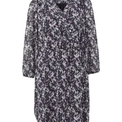 Comma Kleid In Schwarz/ Grau 9 Comma Kleid In Schwarz/ Grau -Angebote Zart Stil Store comma kleid in schwarz grau 3