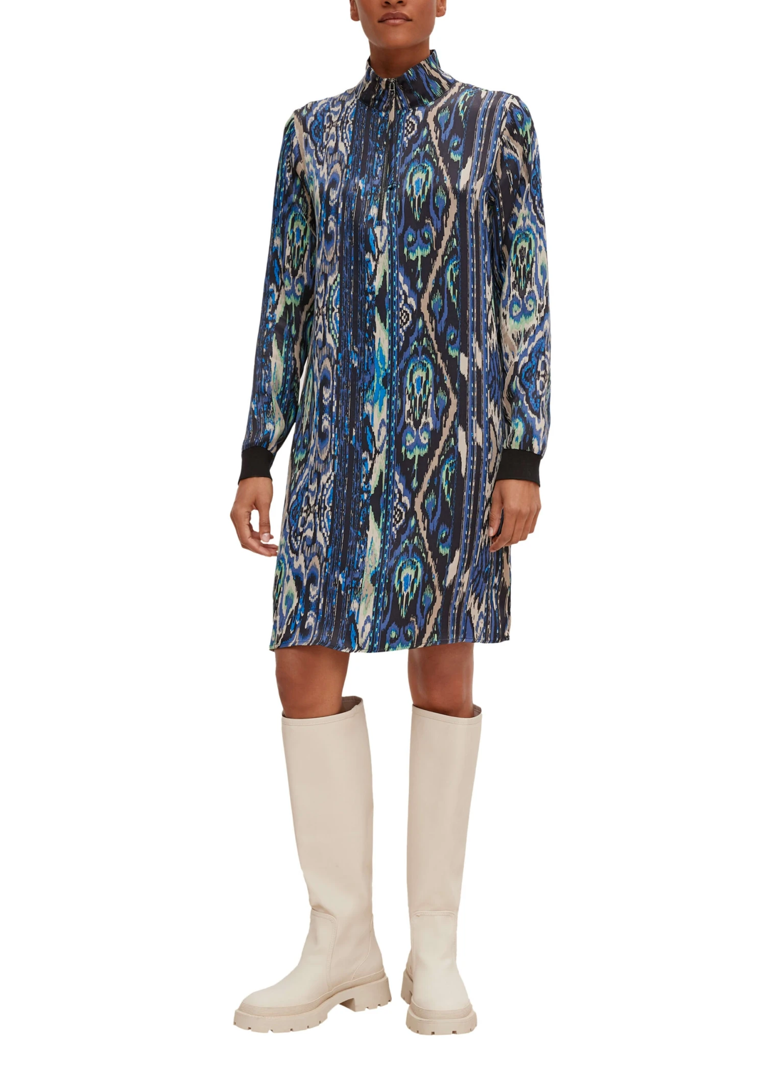 Comma Kleid Schwarz 4 Comma Kleid Schwarz – Bild 2