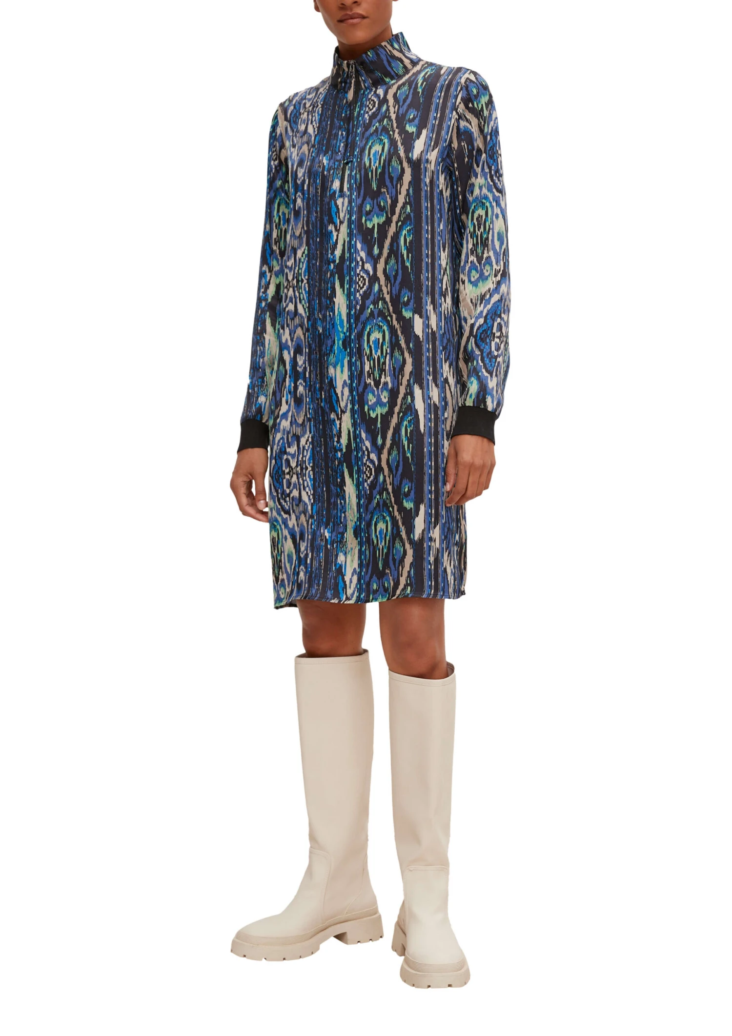 Comma Kleid Schwarz 5 Comma Kleid Schwarz – Bild 3