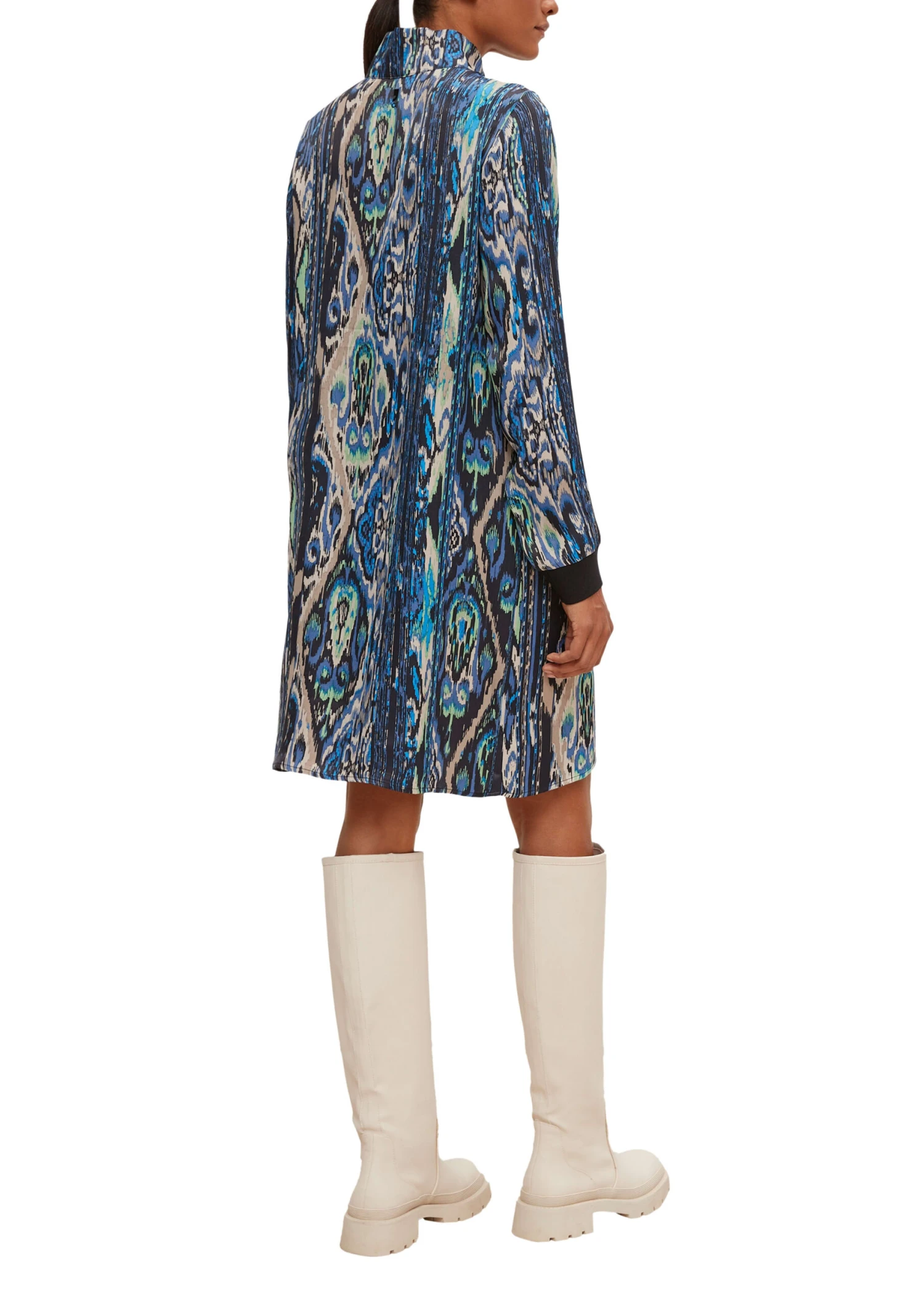 Comma Kleid Schwarz 6 Comma Kleid Schwarz – Bild 4