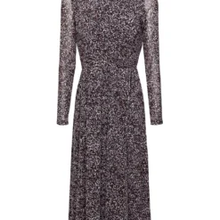 ESPRIT Kleid In Schwarz/ Bunt