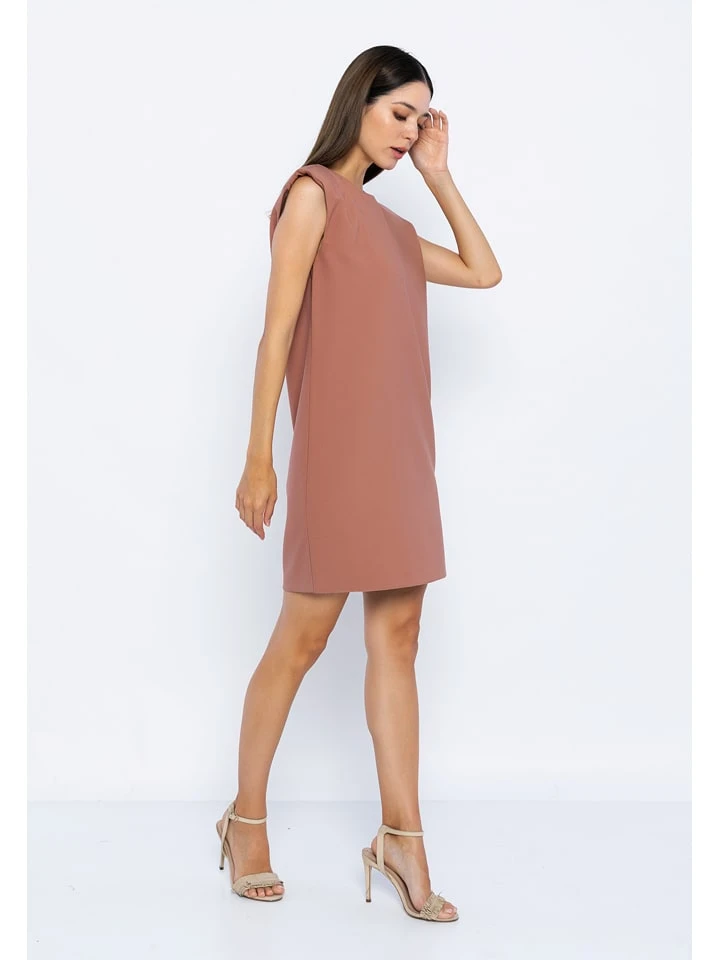 Kleid In Rosa/ Beige 5 Kleid In Rosa/ Beige – Bild 3