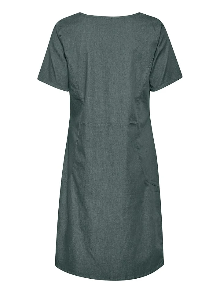 Kaffe Kleid "Lea" In Grün 4 Kaffe Kleid "Lea" In Grün – Bild 2