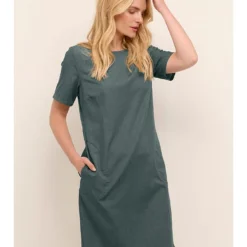 Kaffe Kleid "Lea" In Grün 10 Kaffe Kleid "Lea" In Grün -Angebote Zart Stil Store kaffe kleid lea in grun 3