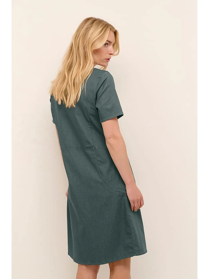 Kaffe Kleid "Lea" In Grün 7 Kaffe Kleid "Lea" In Grün – Bild 5