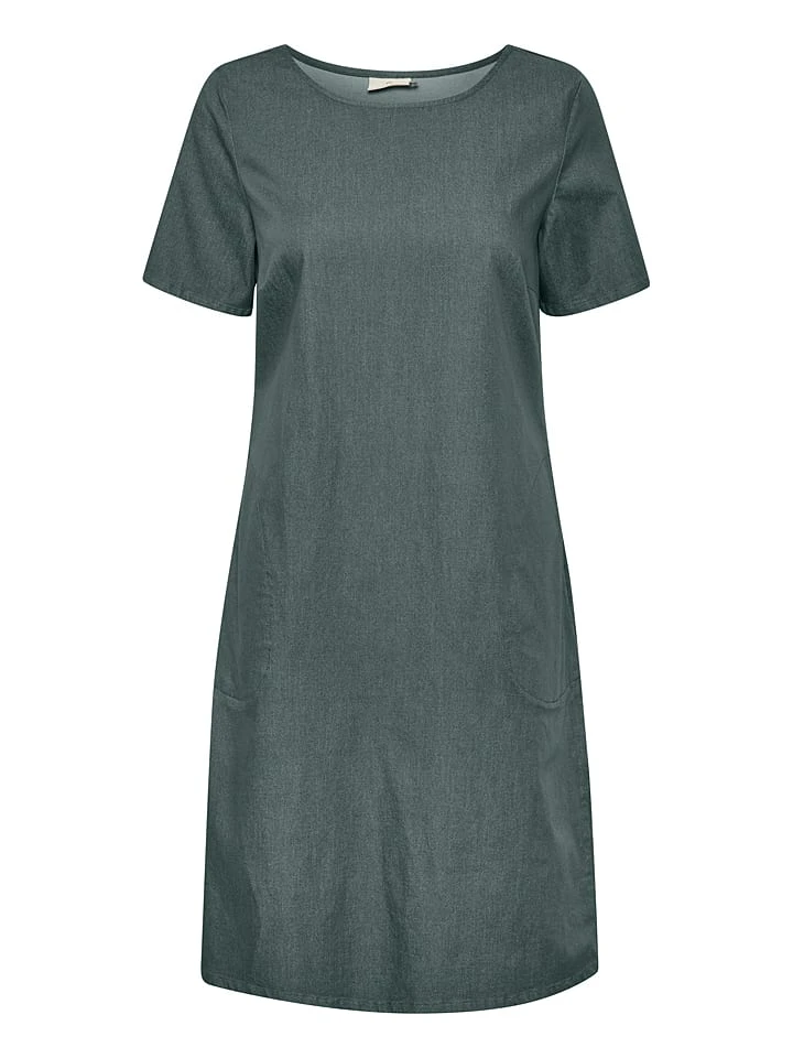 Kaffe Kleid "Lea" In Grün 3 Kaffe Kleid "Lea" In Grün