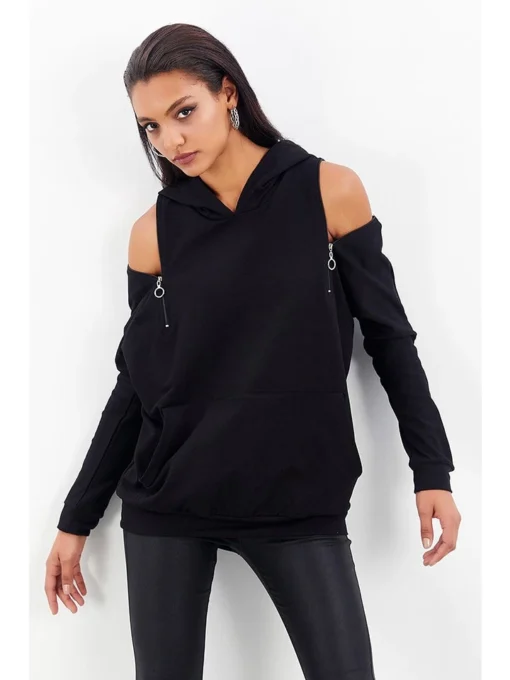 Kleid In Schwarz -Angebote Zart Stil Store milan kiss kleid in schwarz 6