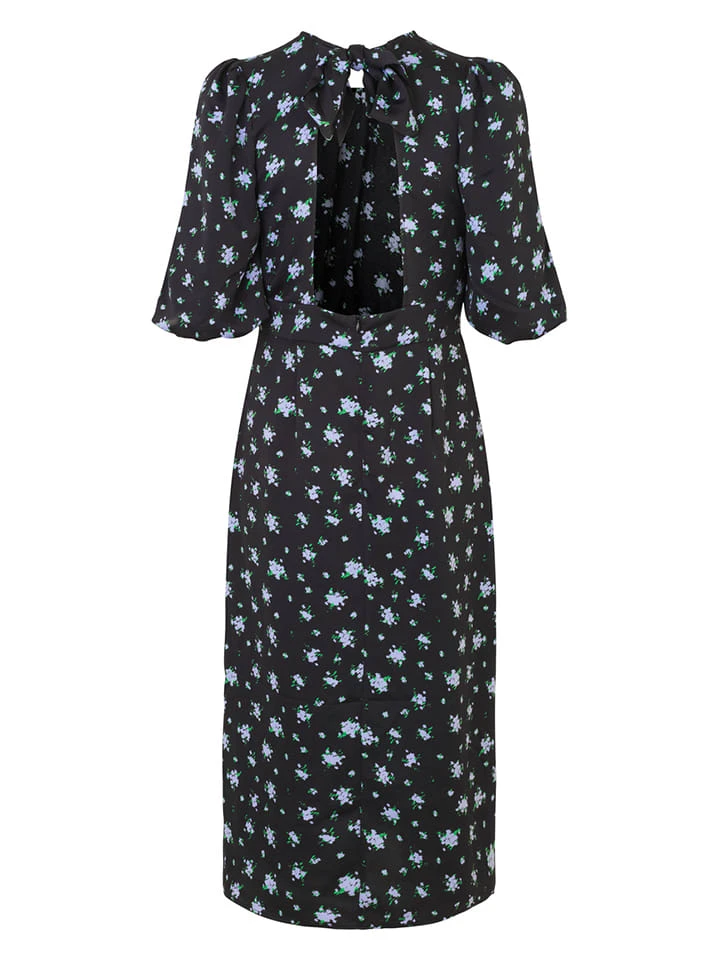 Kleid "Ness" In Schwarz/ Bunt 4 Kleid "Ness" In Schwarz/ Bunt – Bild 2