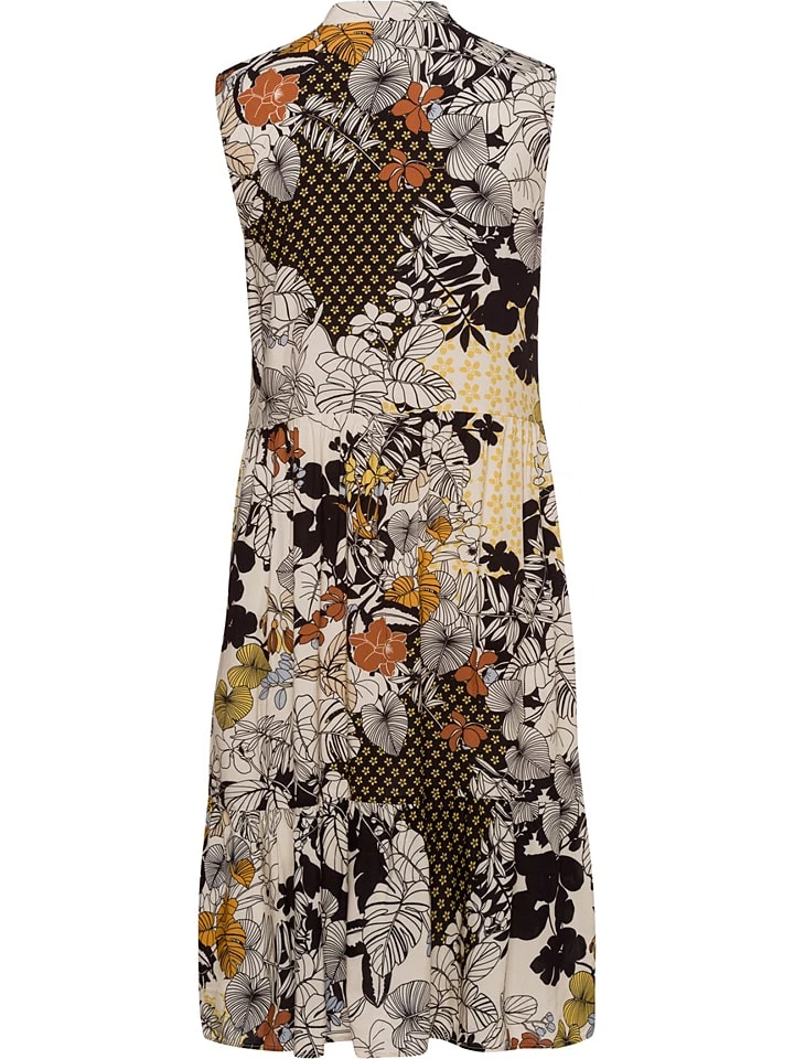 MORE&MORE Kleid In Beige/ Braun 4 MORE&MORE Kleid In Beige/ Braun – Bild 2