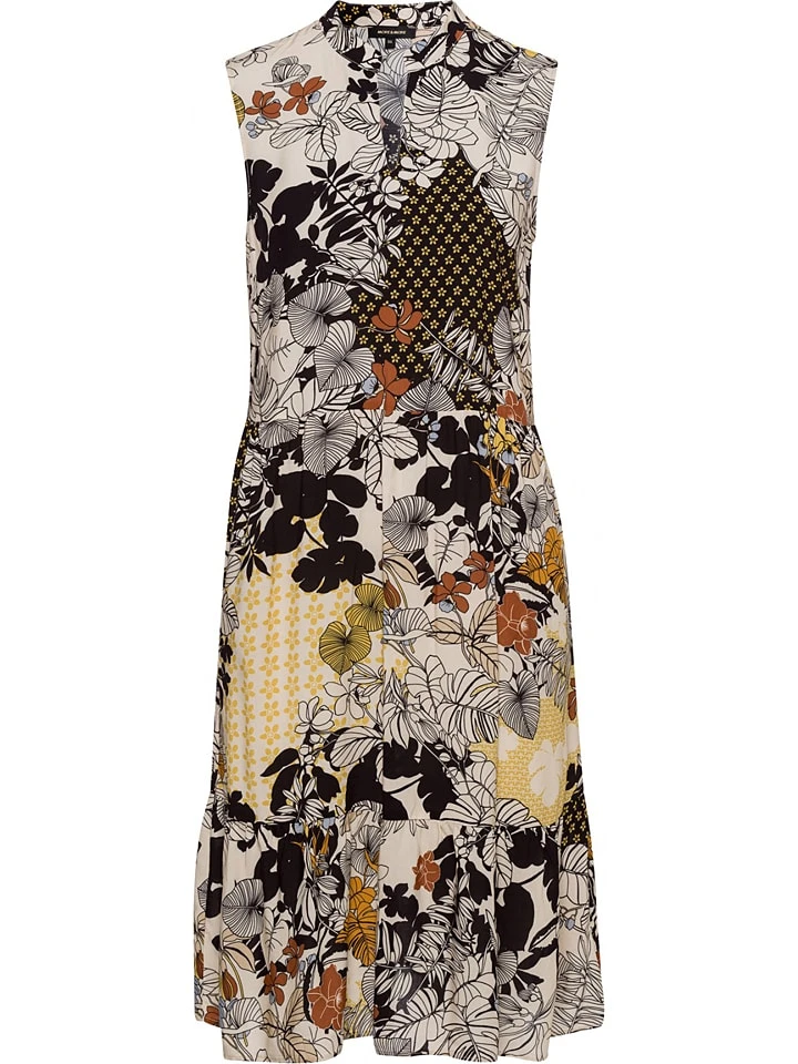 MORE&MORE Kleid In Beige/ Braun 3 MORE&MORE Kleid In Beige/ Braun