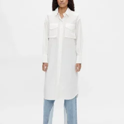 Object Kleid "Scarlett" In Weiß -Angebote Zart Stil Store object kleid scarlett in weiss 3