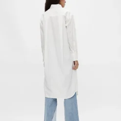 Object Kleid "Scarlett" In Weiß -Angebote Zart Stil Store object kleid scarlett in weiss 4