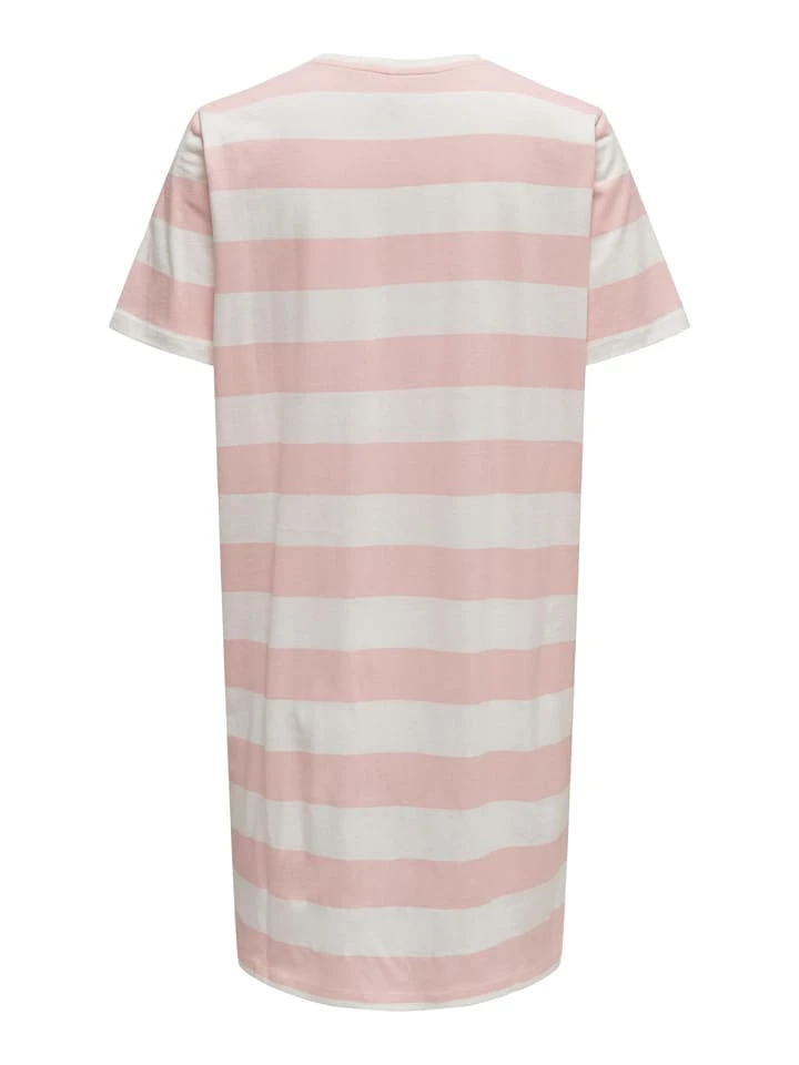 ONLY Kleid "May" In Rosa/ Weiß 4 ONLY Kleid "May" In Rosa/ Weiß – Bild 2