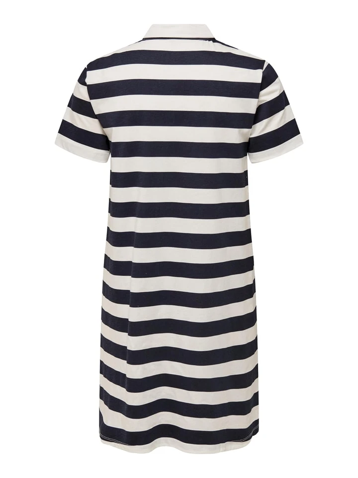 ONLY Kleid "May" In Weiß/ Dunkelblau 4 ONLY Kleid "May" In Weiß/ Dunkelblau – Bild 2