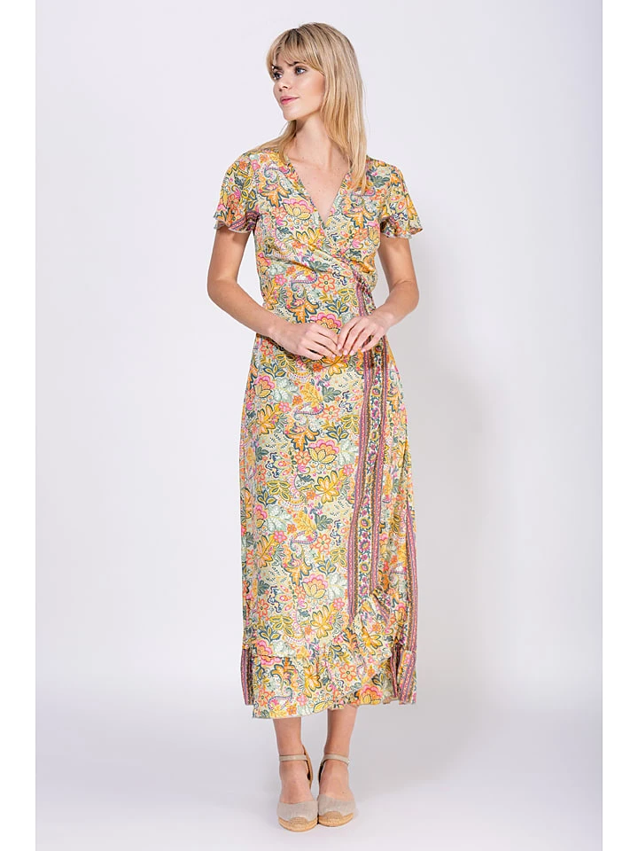 Kleid In Gelb/ Rosa 3 Kleid In Gelb/ Rosa