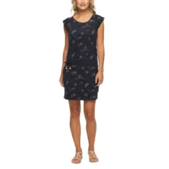 Ragwear Kleid PENELOPE PRINT In Blau