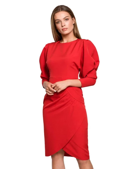 Kleid In Rot -Angebote Zart Stil Store stylove kleid in rot