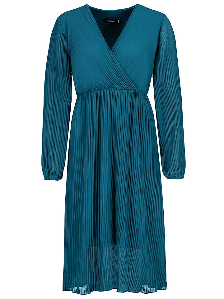 SUBLEVEL Kleid In Türkis 2 SUBLEVEL Kleid In Türkis