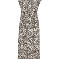 Taifun Kleid In Creme/ Schwarz