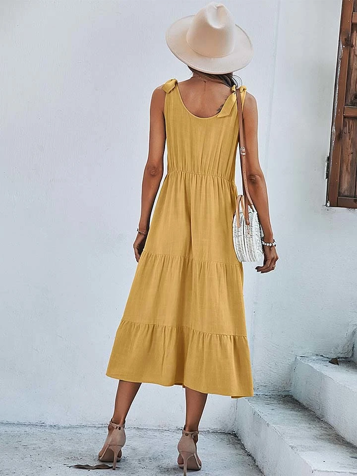 Kleid In Gelb 4 Kleid In Gelb – Bild 2