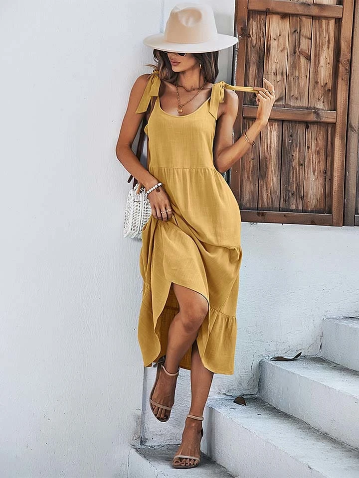 Kleid In Gelb 5 Kleid In Gelb – Bild 3