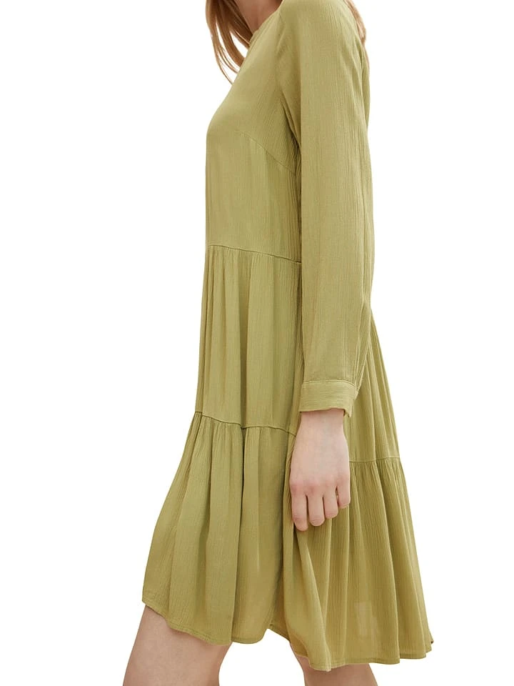 Tom Tailor Kleid In Oliv 7 Tom Tailor Kleid In Oliv – Bild 5
