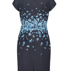 Vera Mont Kleid In Dunkelblau/ Hellblau 9 Vera Mont Kleid In Dunkelblau/ Hellblau -Angebote Zart Stil Store vera mont kleid in dunkelblau hellblau 1