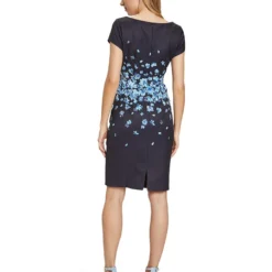 Vera Mont Kleid In Dunkelblau/ Hellblau 11 Vera Mont Kleid In Dunkelblau/ Hellblau -Angebote Zart Stil Store vera mont kleid in dunkelblau hellblau 3