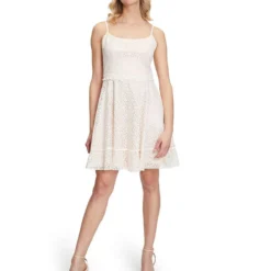 Vera Mont Kleid In Weiß/ Pink 9 Vera Mont Kleid In Weiß/ Pink -Angebote Zart Stil Store vera mont kleid in weiss pink 2