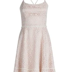 Vera Mont Kleid In Weiß/ Pink