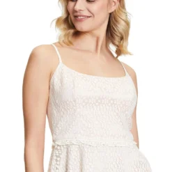 Vera Mont Kleid In Weiß/ Pink 11 Vera Mont Kleid In Weiß/ Pink -Angebote Zart Stil Store vera mont kleid in weiss pink 4