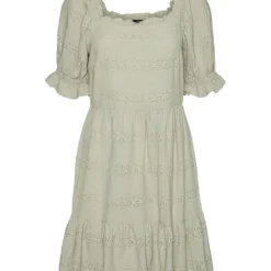 Vero Moda Kleid "Jesser" In Hellgrün
