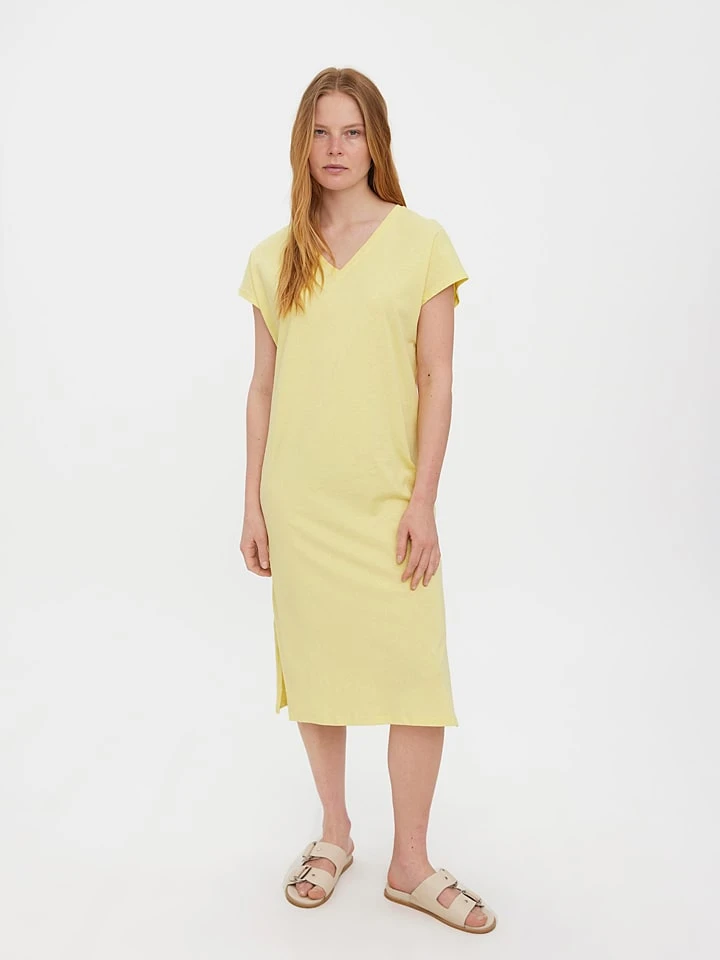 Vero Moda Kleid "Panna" In Gelb 3 Vero Moda Kleid "Panna" In Gelb