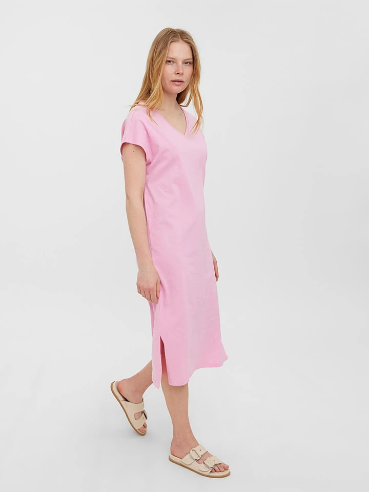Vero Moda Kleid "Panna" In Rosa 6 Vero Moda Kleid "Panna" In Rosa – Bild 4