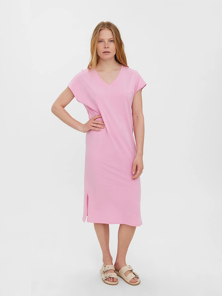 Vero Moda Kleid "Panna" In Rosa 3 Vero Moda Kleid "Panna" In Rosa